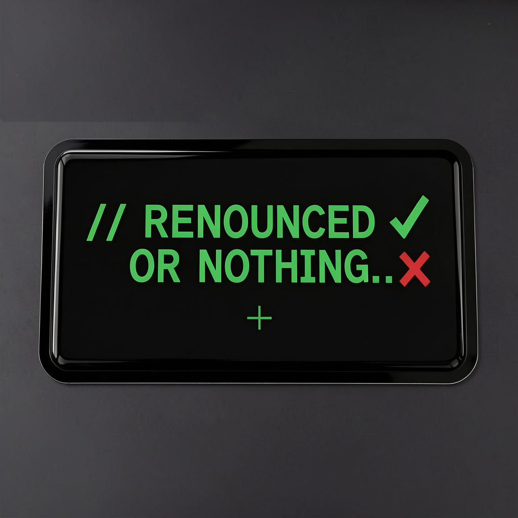 Renounced